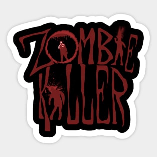 My Zombie Art Sticker